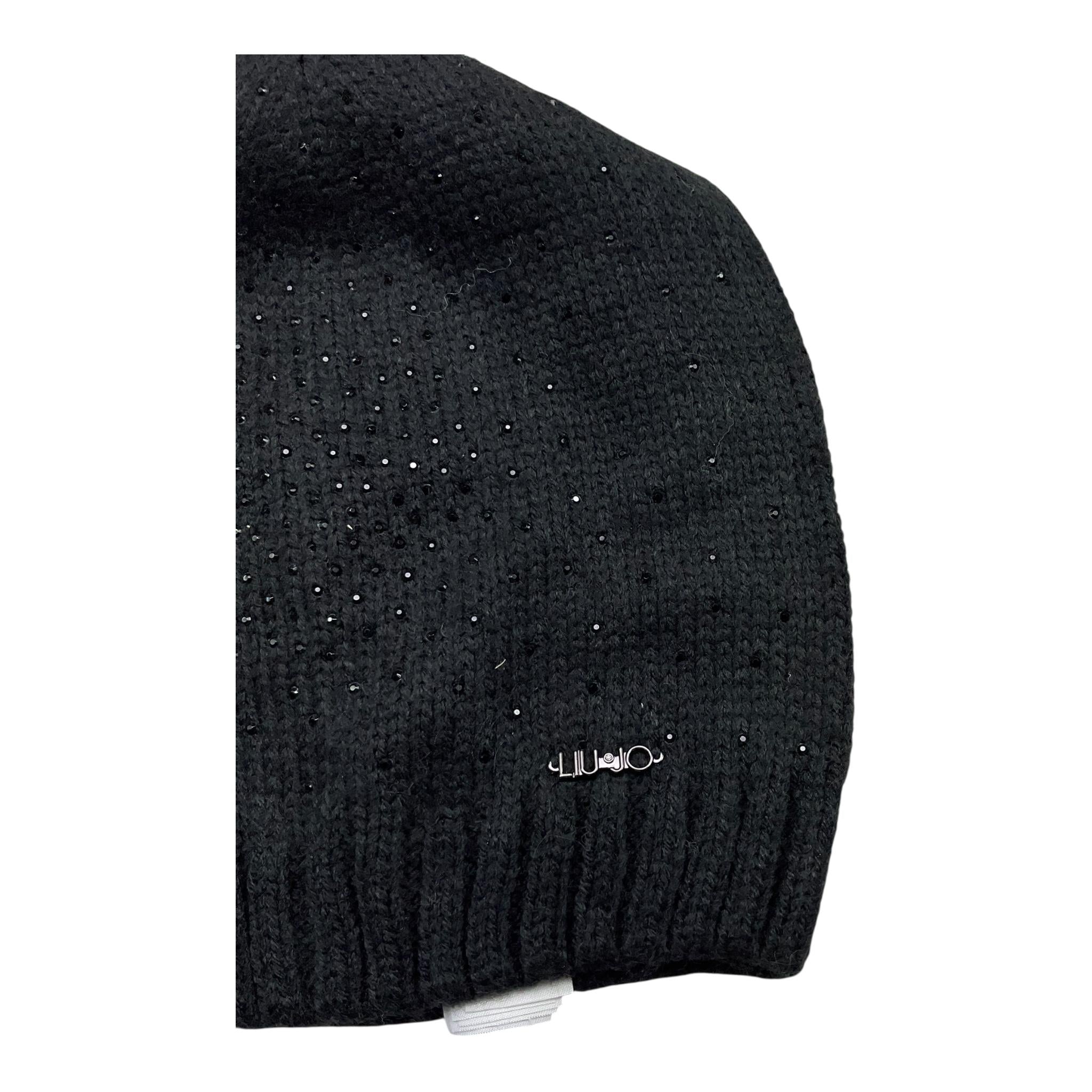 LIU JO cappello tinta unita Nero per Bambina G57104 NERO LIU JO