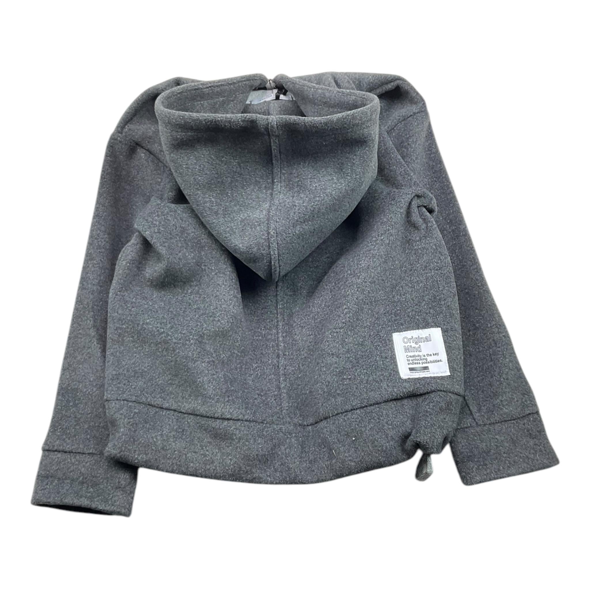 PAOLO PECORA felpa tinta unita con zip e cappuccio Grigio per Bambino PP4149 GRIGIO PAOLO PECORA
