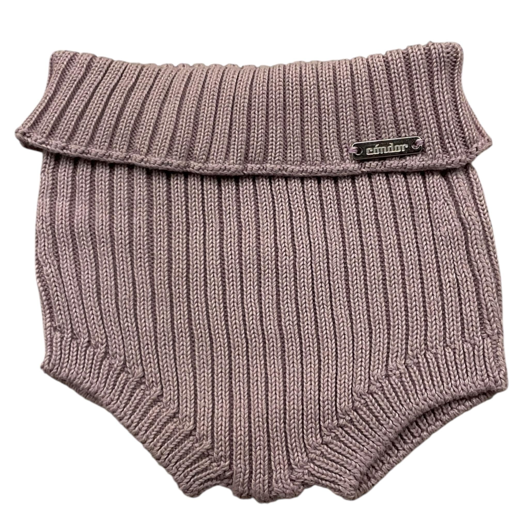 CND completo 2 pezzi maglia-culotte tinta unita Lilla per Neonata 928431 LILLA CND