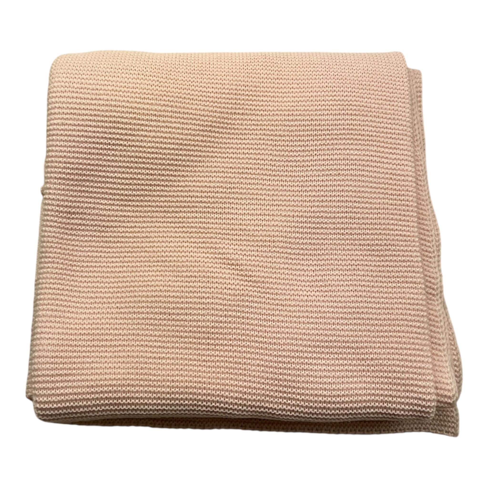 MAC ILUSIO'N coperta tinta unita con ricami Rosa per Neonata TO78 ROSA MAC ILUSIO'N