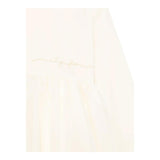 IL GUFO abito tinta unita con tulle Panna per Neonata A24VL585V0016 PANNA IL GUFO