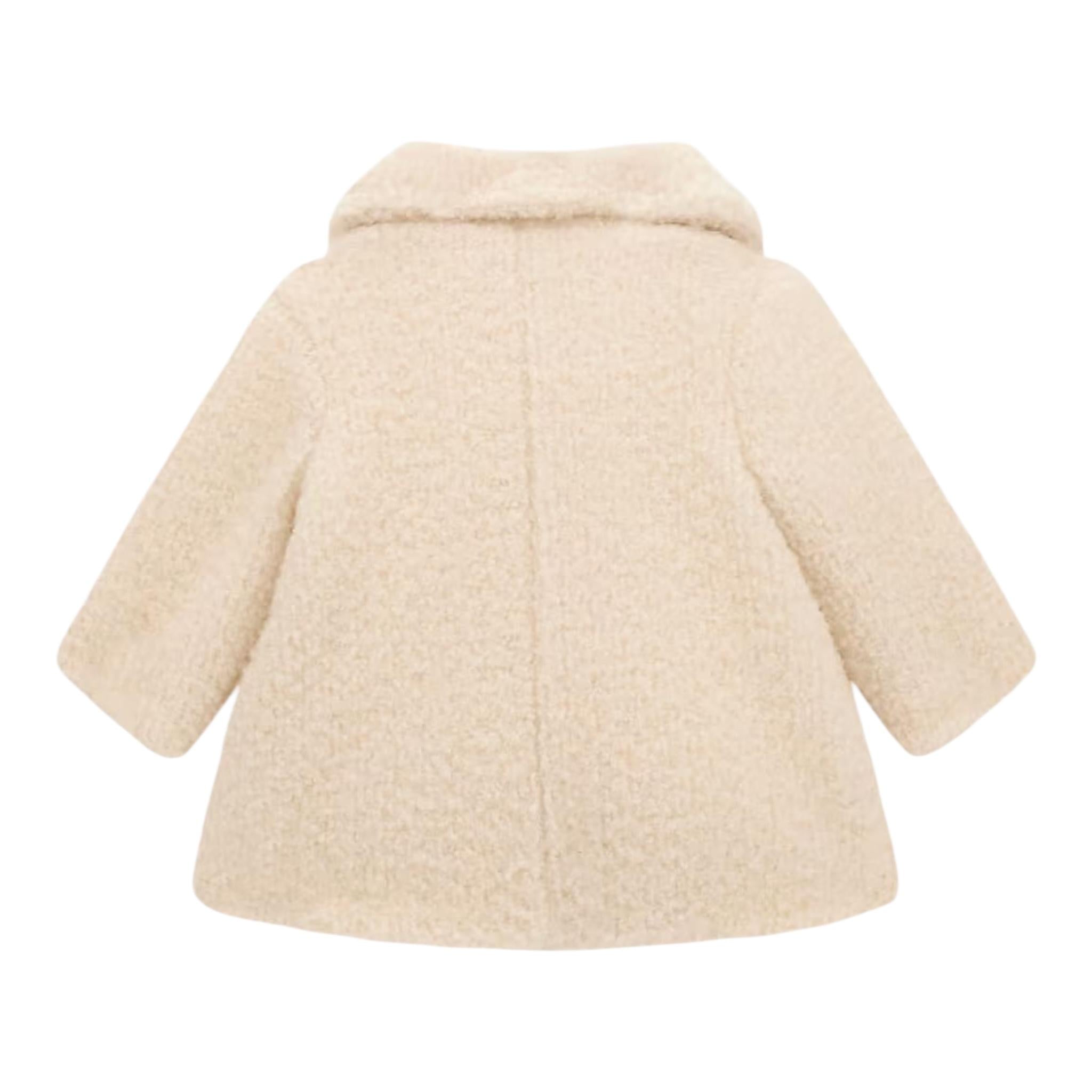 GUESS cappotto modello teddy tinta unita Panna per Neonata A4BL02WGIT0 PANNA GUESS