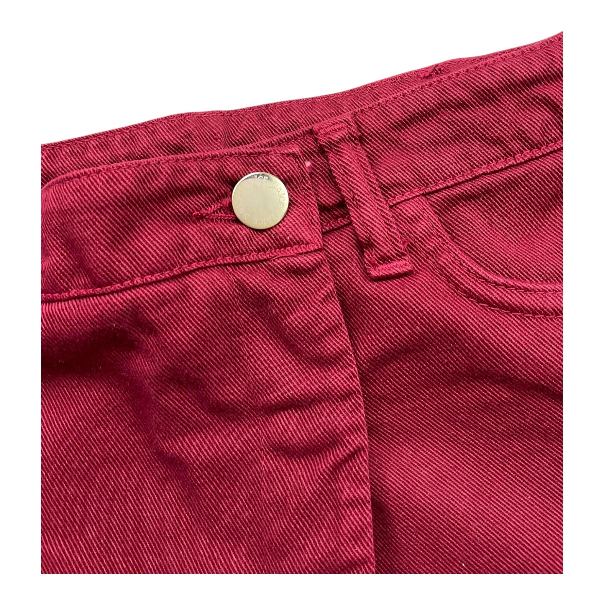 NAICE gonna tinta unita con girovita regolabile Bordeaux per Bambina 24208 BORDEAUX NAICE