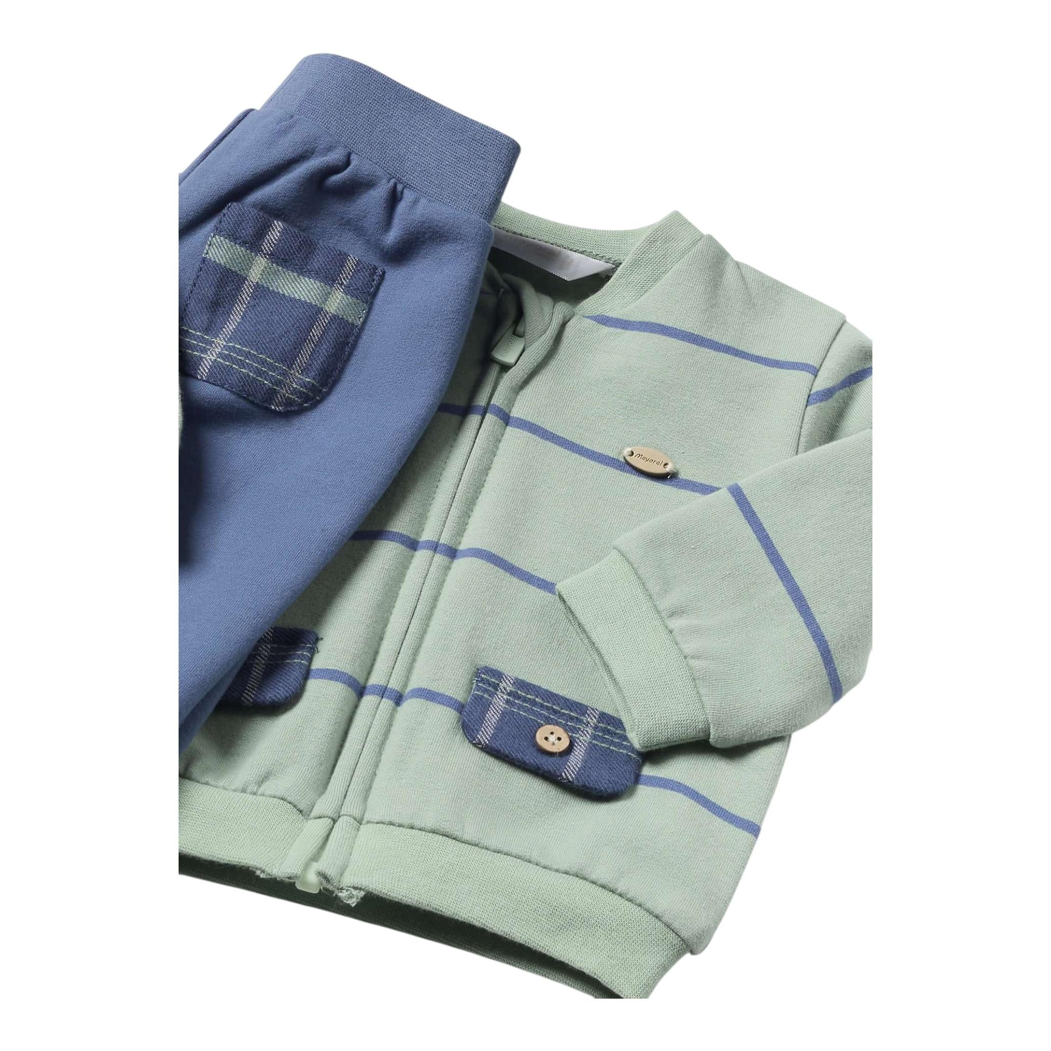 MAYORAL completo 3 pezzi felpa-shirt-pantalone Multicolor per Neonato 2627 MULTICOLOR MAYORAL