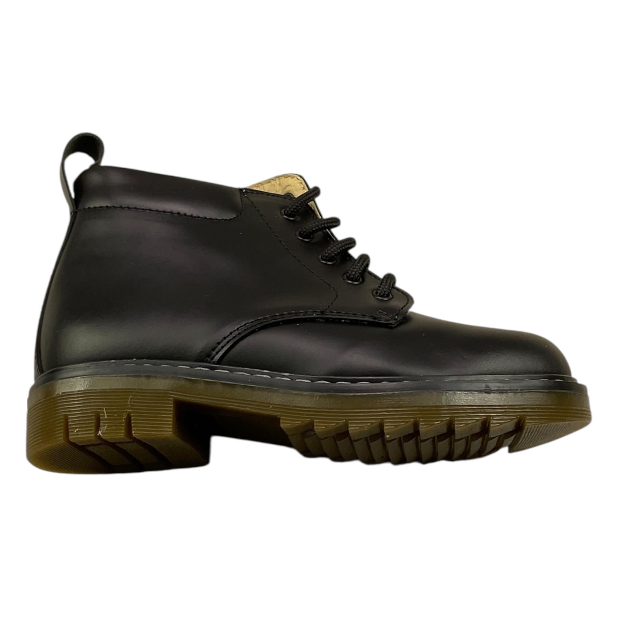 PANYNO stivali tinta unita lucidi Nero per Bambino B2741J NERO PANYNO