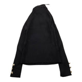 GAELLE maglia tinta unita mezzo collo con logo Nero per Bambina 2741W00400 NERO GAELLE