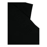 MOSCHINO t-shirt tinta unita girocollo Nero per Bambino HUM04Z NERO MOSCHINO