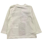 MANUEL RITZ shirt girocollo tinta unita con stampa logo Bianco per Neonato MR2804 BIANCO MANUEL RITZ