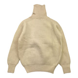 JURTA maglia collo alto tinta unita Panna per Bambina RE4K PANNA JURTA