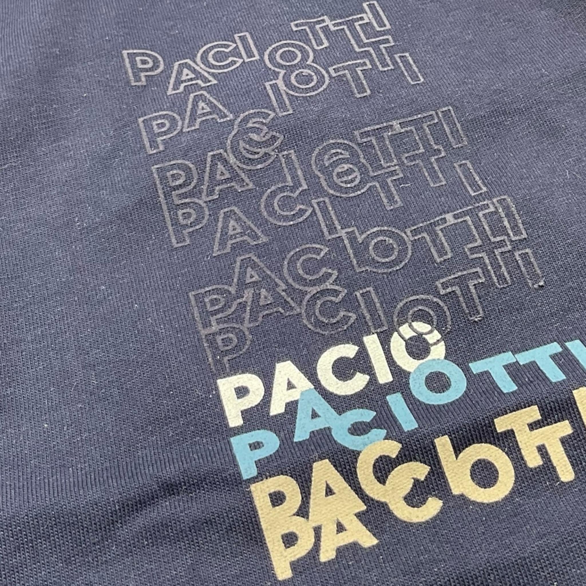CESARE PACIOTTI shirt girocollo tinta unita con stampa in contrasto Blu per Neonato TSP5370B BLU CESARE PACIOTTI