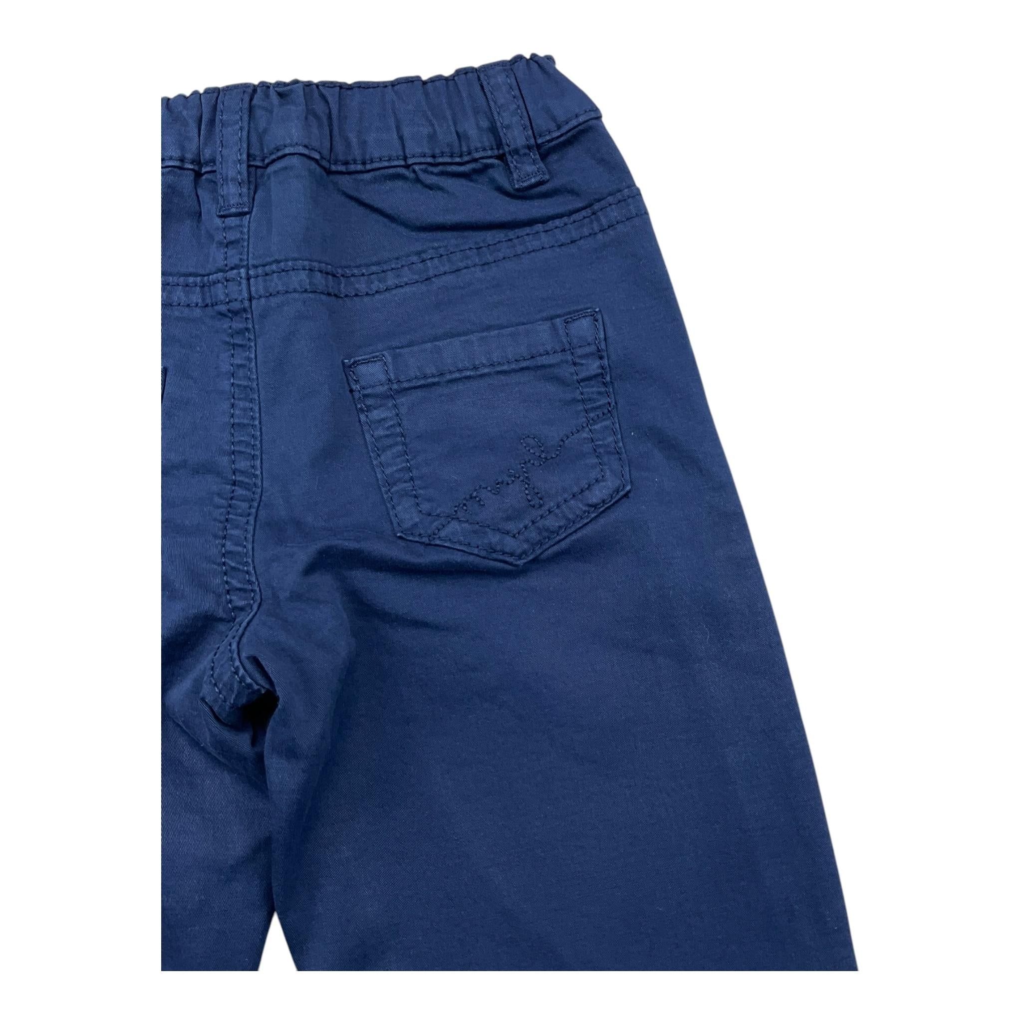 MAYORAL pantalone tinta unita con girovita regolabile Blu per Neonato 2524X BLU MAYORAL