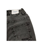 MAYORAL jeans tinta unita con elastico in vita Nero per Bambino 4538X NERO MAYORAL