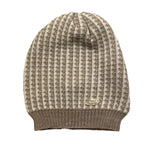 NINNAOH cappello tinta unita con microfantasia Bianco per Neonato I23313F BIANCO NINNAOH