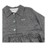 NANAN abito manica lunga tinta unita Grigio per Bambina I2343024GRJ GRIGIO NANAN