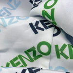 KENZO giubbino reversibile con zip e cappuccio Bianco/blu per Neonato K60171 BIANCO/BLU KENZO
