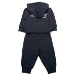 CESARE PACIOTTI completo bicolore 2pz felpa-pantalone Nero per Neonato COMP5315B NERO CESARE PACIOTTI