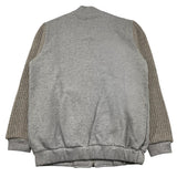 ELEVENTY felpa con zip tinta unita con maniche in maglia Grigio per Bambina EV4A10 GRIGIO ELEVENTY