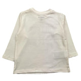 MAYORAL shirt girocollo tinta unita con stampa in contrasto Bianco per Neonato 23022 BIANCO MAYORAL