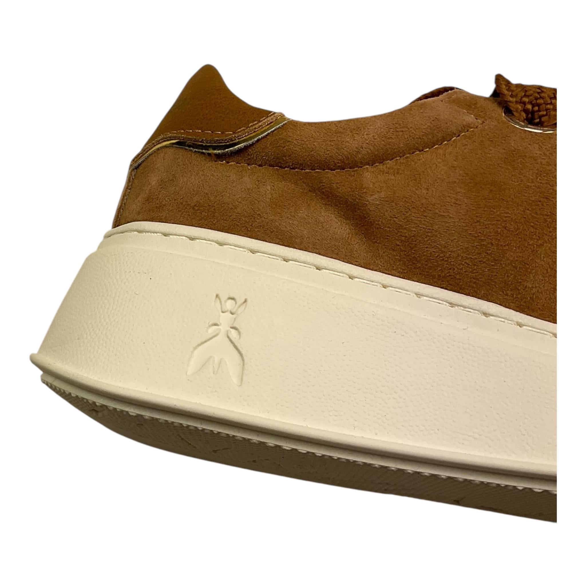 PATRIZIA PEPE sneakers tinta unita lacci e applicazione Cammello per Bambina PPJ85524 CAMMELLO PATRIZIA PEPE