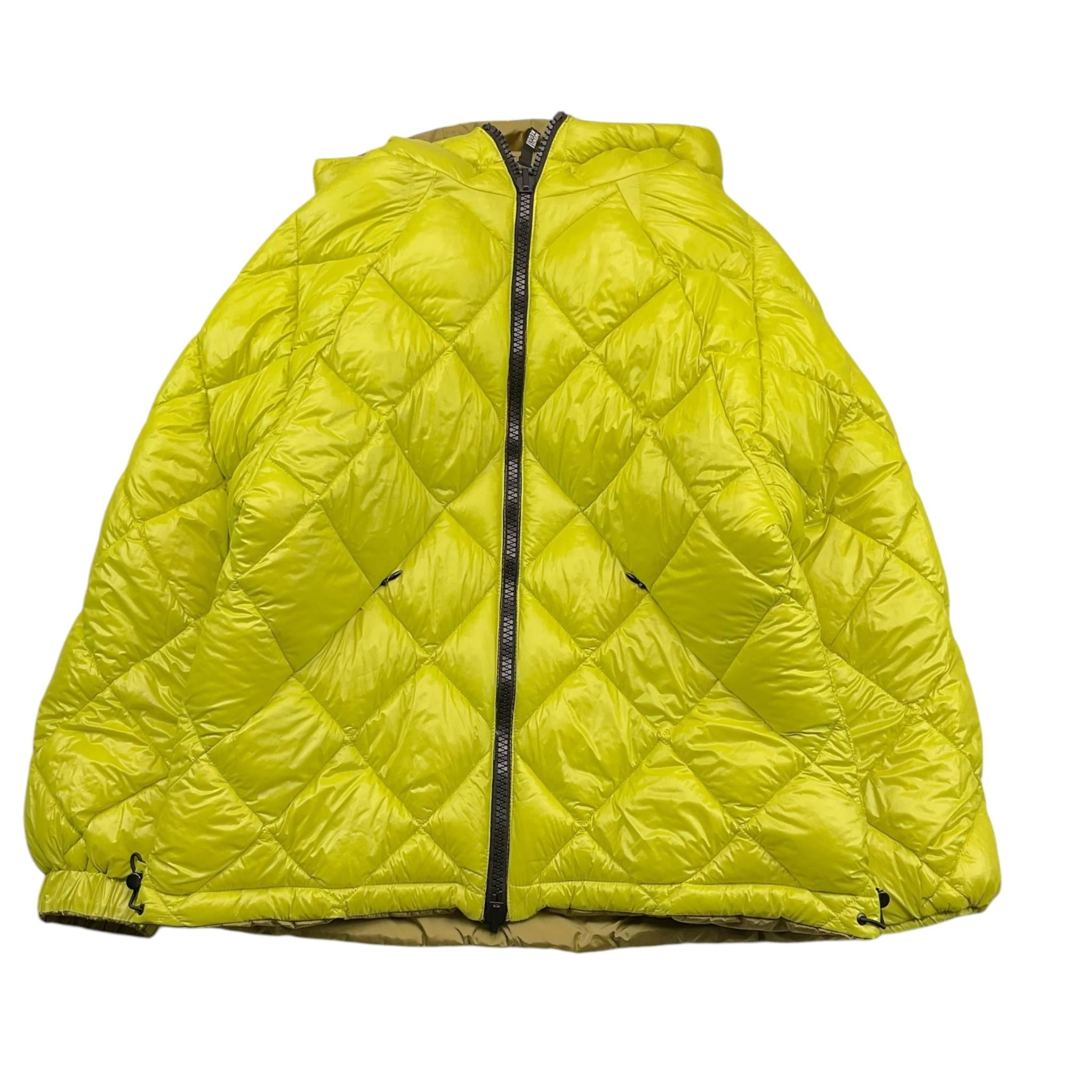 MONTEREGGI giubbino reversibile con zip e cappuccio Giallo/beige per Bambino FW47512K GIALLO/BEIGE MONTEREGGI