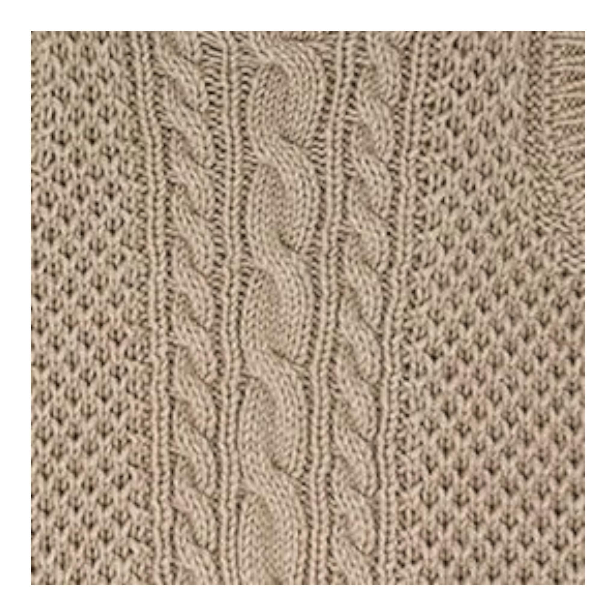 ZHOE & TOBIAH gilet in maglia tinta unita Beige per Bambino WL3 BEIGE ZHOE & TOBIAH