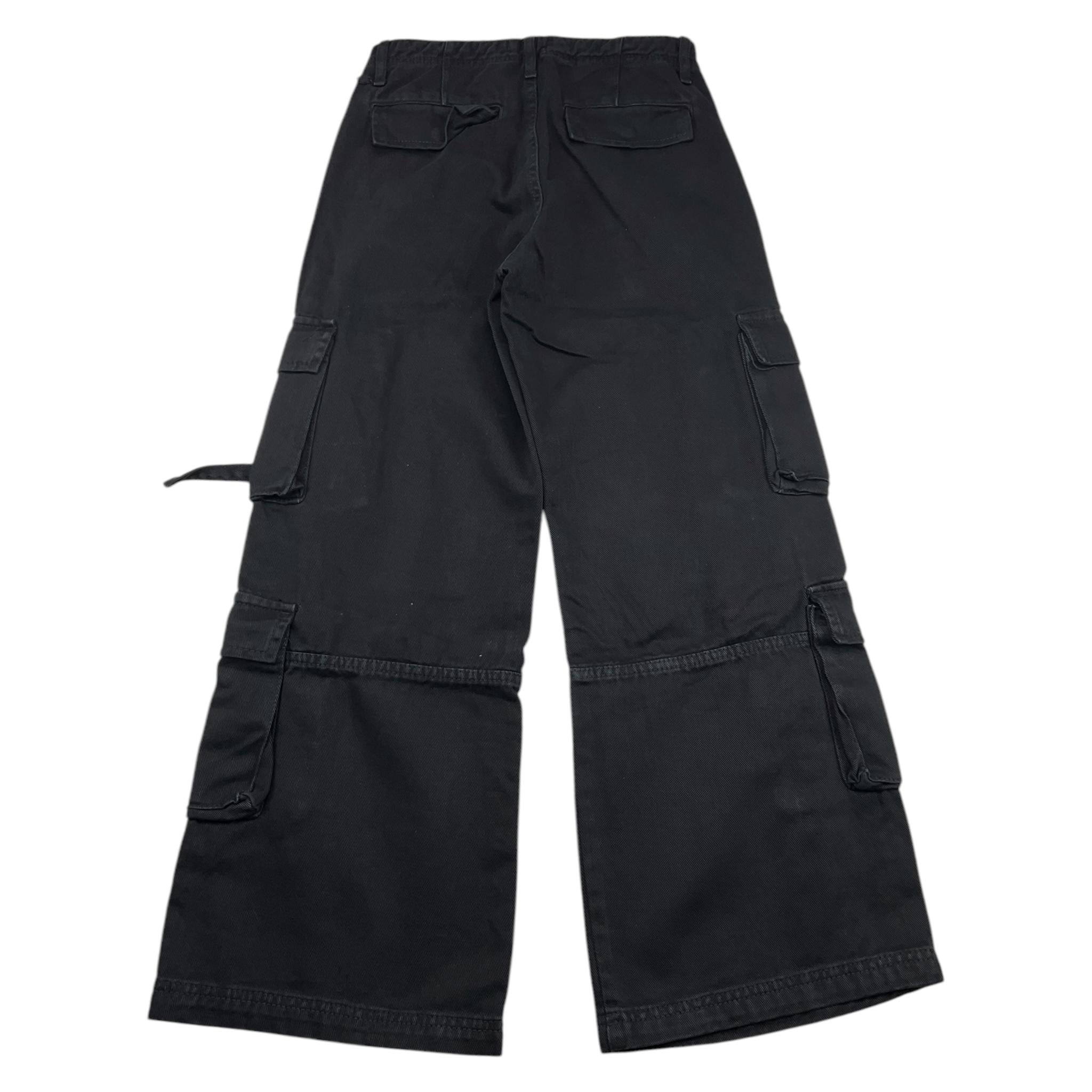 JANICE pantalone modello palazzo tinta unita Nero per Bambina JN579R NERO JANICE