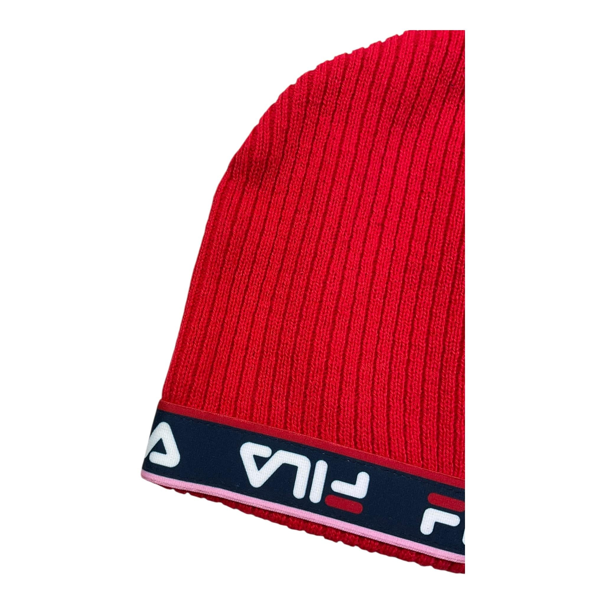 FILA cappello tinta unita con loghi Rosso per Bambina 686209 ROSSO FILA