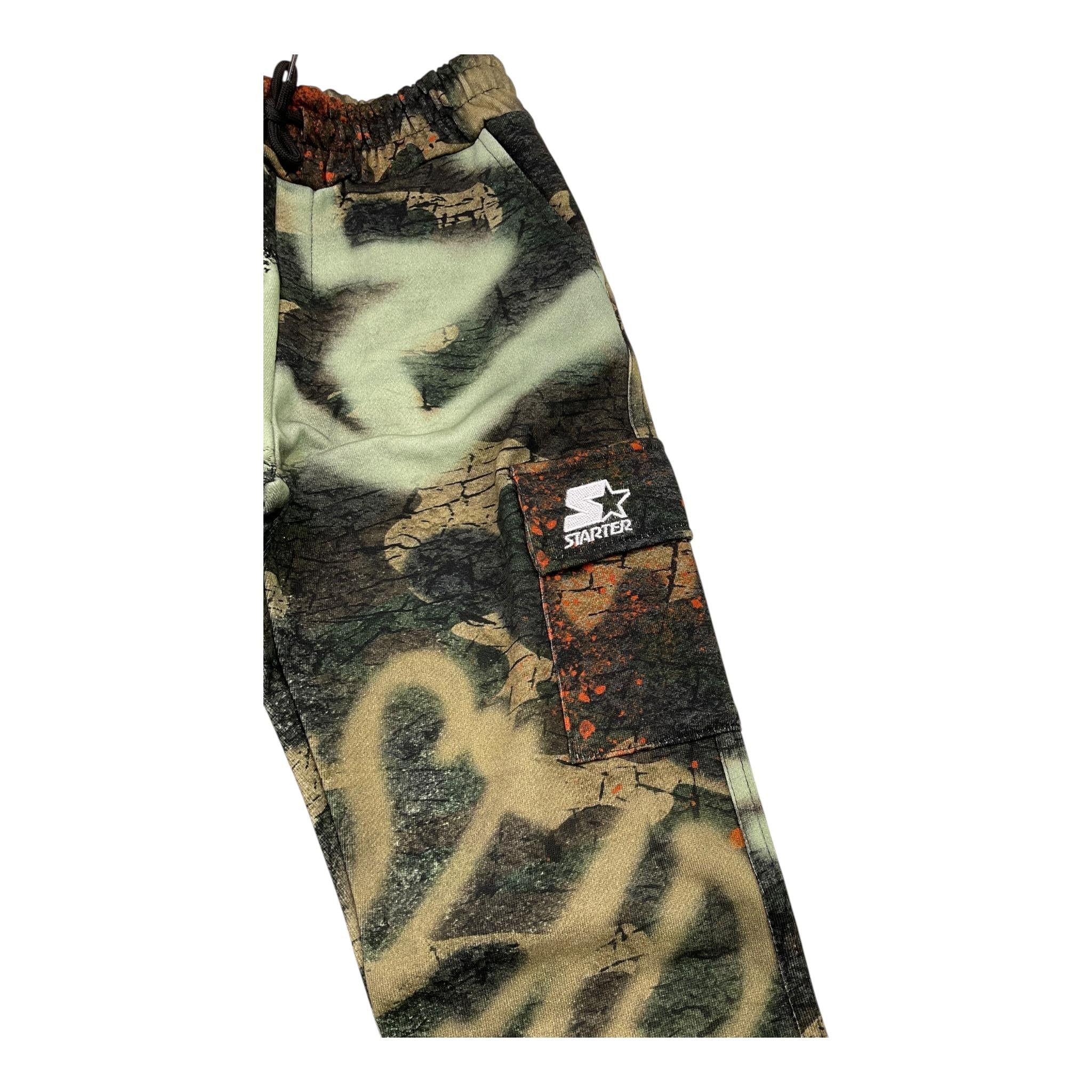STARTER pantalone tuta stampa fantasia Verde per Bambino 1297 VERDE STARTER