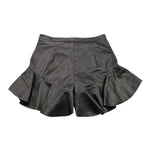 TWINSET short tinta unita in ecopelle Nero per Bambina 232GJ2084 NERO TWINSET