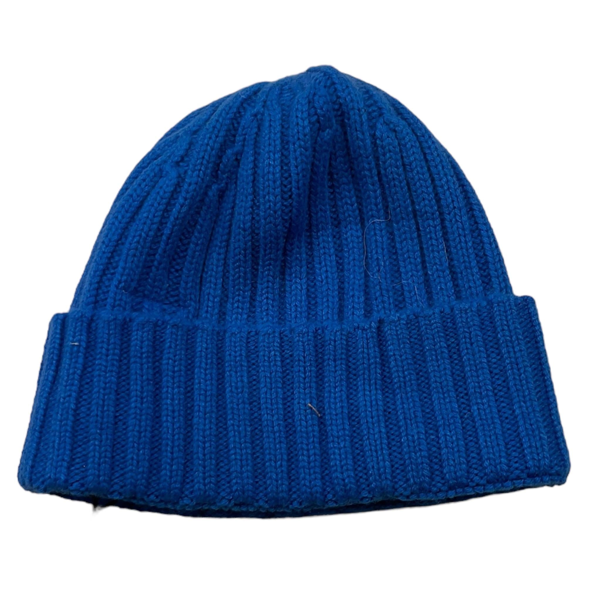 SAINT BARTH cappello tinta unita con logo Cobalto per Bambino WENGEN COBALTO SAINT BARTH