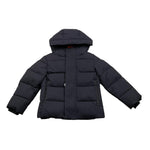 SAVE THE DUCK giubbino tinta unita con zip e cappuccio Blu per Bambino J31779BX BLU SAVE THE DUCK