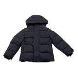SAVE THE DUCK giubbino tinta unita con zip e cappuccio Blu per Bambino J31779BX BLU SAVE THE DUCK