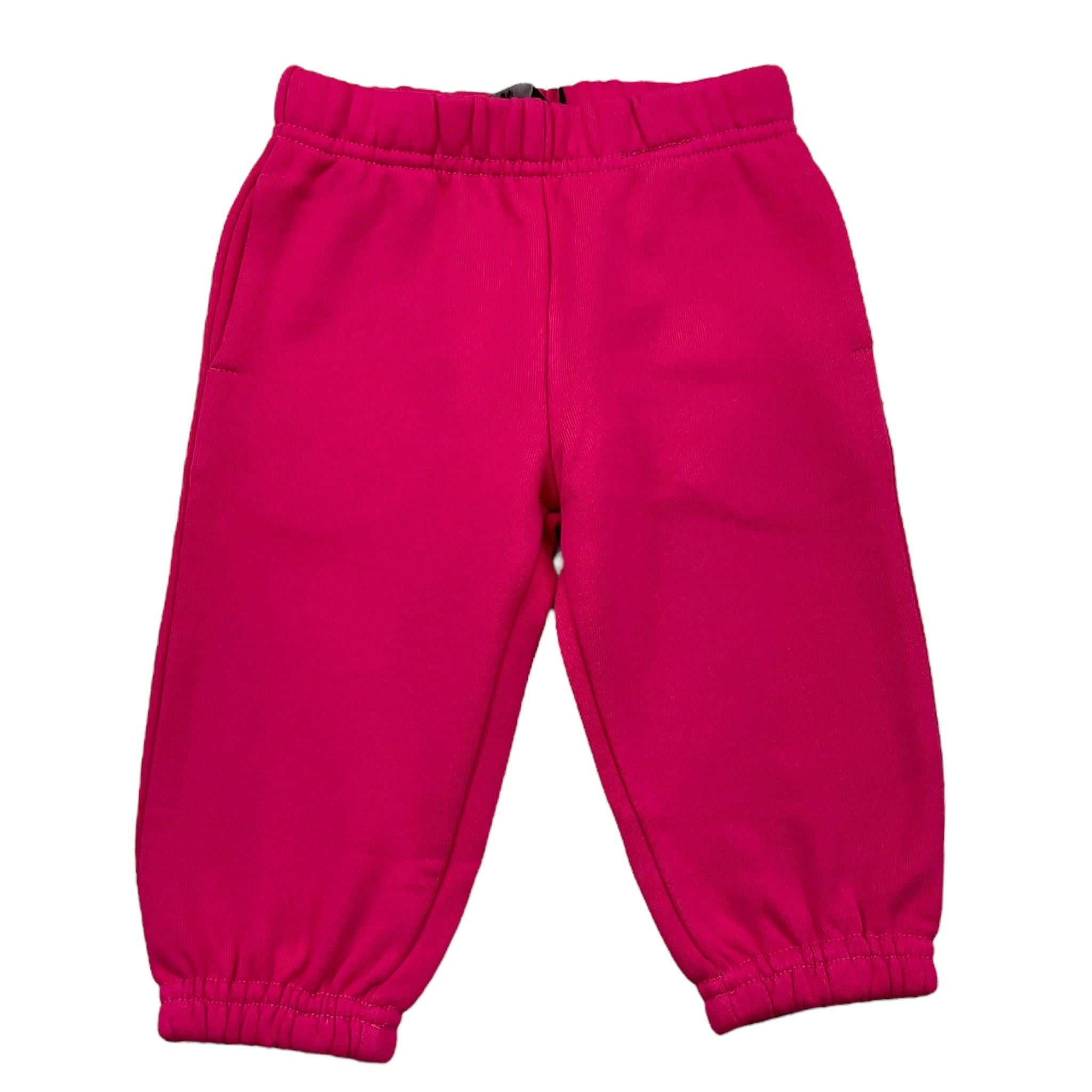 DSQUARED2 pantalone tuta tinta unita cn logo Fuxia per Neonata DQ1802 FUXIA DSQUARED2