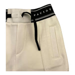 CESARE PACIOTTI pantalone tuta tinta unita con elastico in vita logato Panna per Neonato PFP5350BN PANNA CESARE PACIOTTI