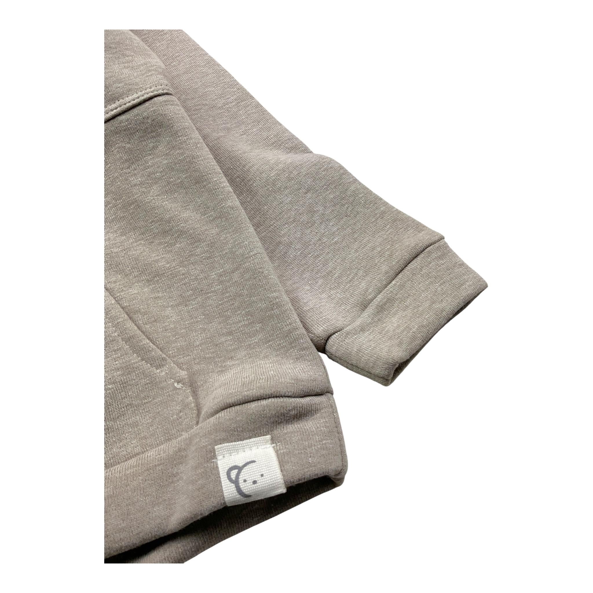 CALAMARO felpa tinta unita con cappuccio Beige per Bambino 15037 BEIGE CALAMARO