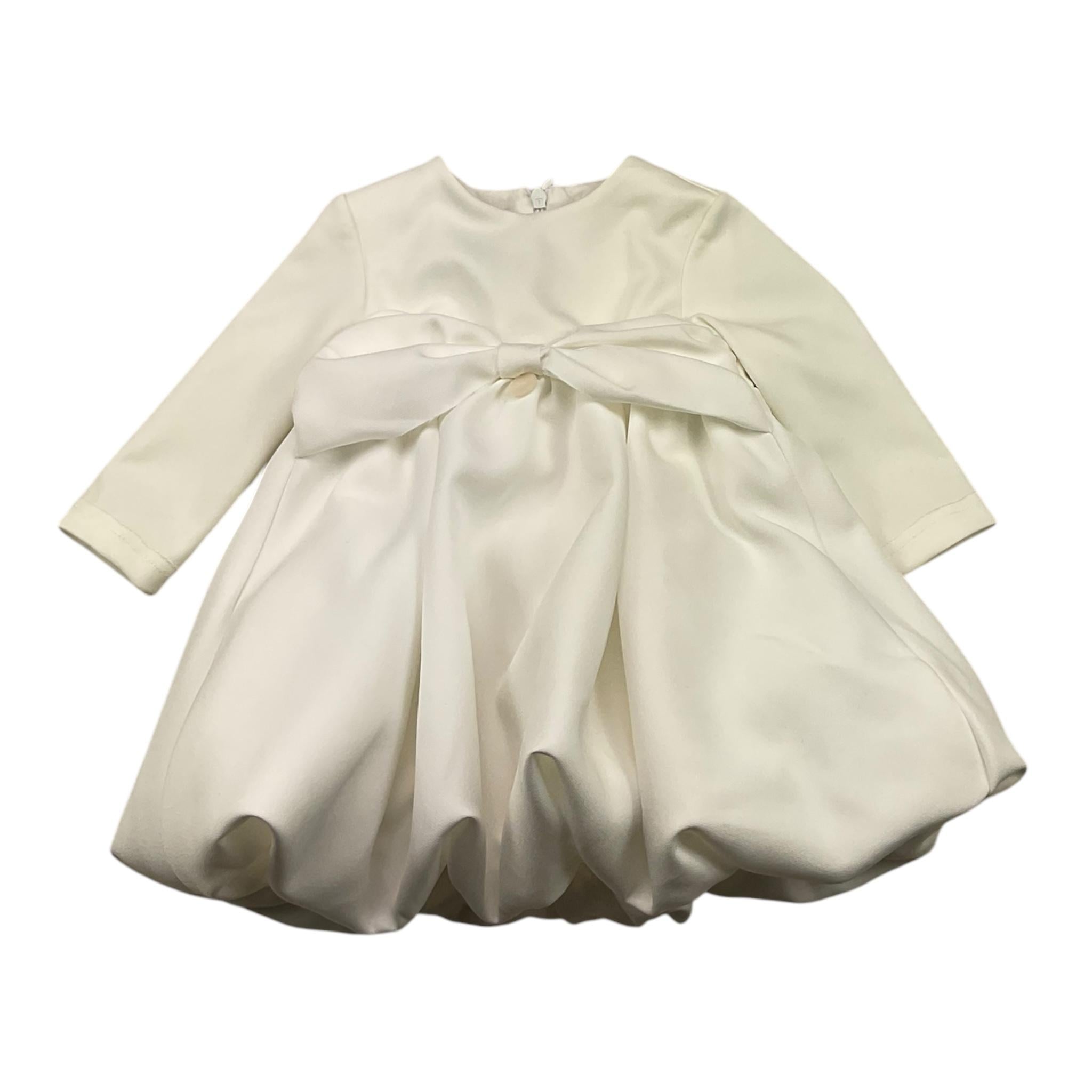 LE BEBE' abito manica lunga tinta unita Panna per Neonata LBG6177 PANNA LE BEBE'