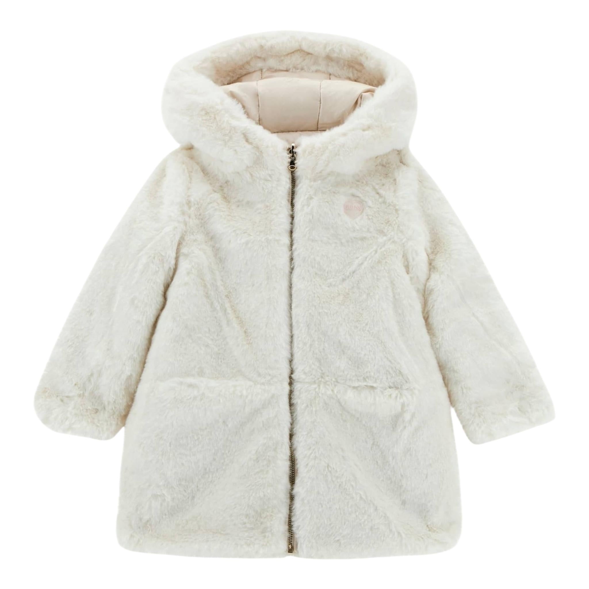GUESS giubbino reversibile bicolore con pelliccia Beige per Neonata K4BL02WGL60 BEIGE GUESS