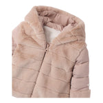 MINI BANDA giubbino tinta unita con zip e cappuccio Beige per Neonata 3A783 BEIGE MINI BANDA