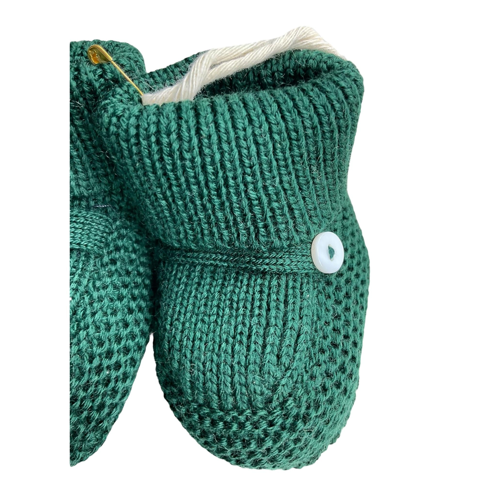 LITTLE BEAR babbucce tinta unita Verde per Neonato 9132 VERDE LITTLE BEAR