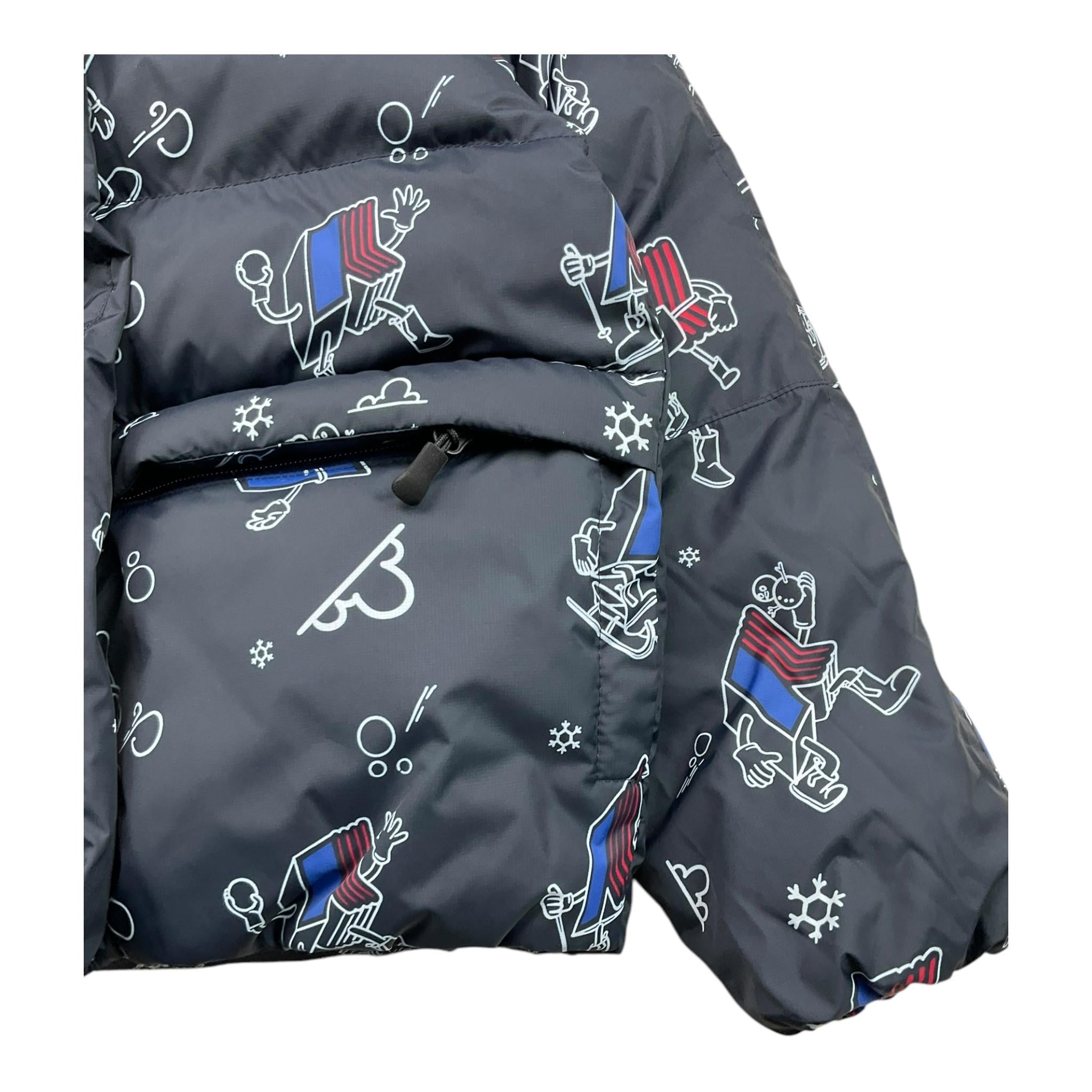K-WAY giubbino tinta unita con zip e cappuccio Blu per Bambino K6141DW BLU K-WAY