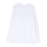 DSQUARED2 shirt girocollo tinta unita cn logo Bianco per Bambino DQ1478 BIANCO DSQUARED2