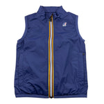 K-WAY giubbino smanicato tinta unita con zip Blu per Bambino K7141GW BLU K-WAY