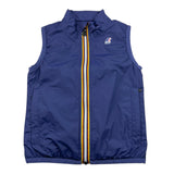 K-WAY giubbino smanicato tinta unita con zip Blu per Bambino K7141GW BLU K-WAY
