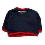 TRUSSARDI felpa chiusa girocollo tinta unita Blu per Neonato TIA25207 BLU TRUSSARDI