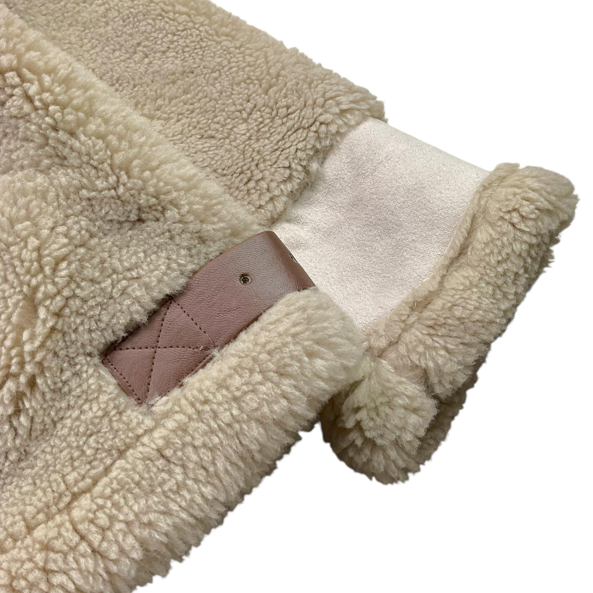 MANILA GRACE giubbino modello teddy tinta unita con zip Beige per Bambina MFJF24C102 BEIGE MANILA GRACE