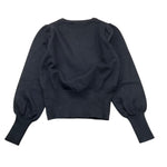 LU LU BY MISS GRANT maglia tinta unita Nero per Bambina LL1350X NERO LU LU BY MISS GRANT