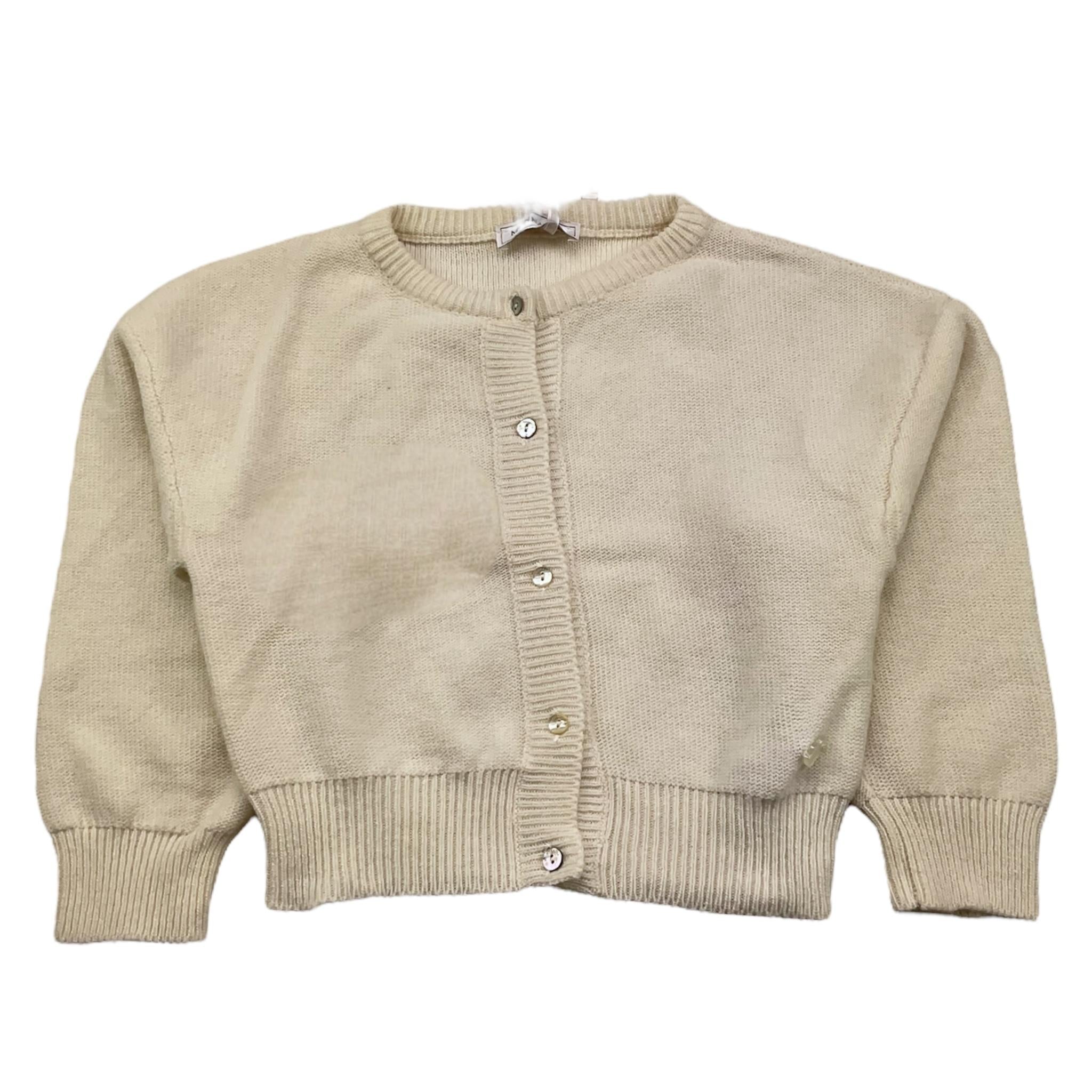 MONNALISA cardigan tinta unita Panna per Bambina 170801 PANNA MONNALISA