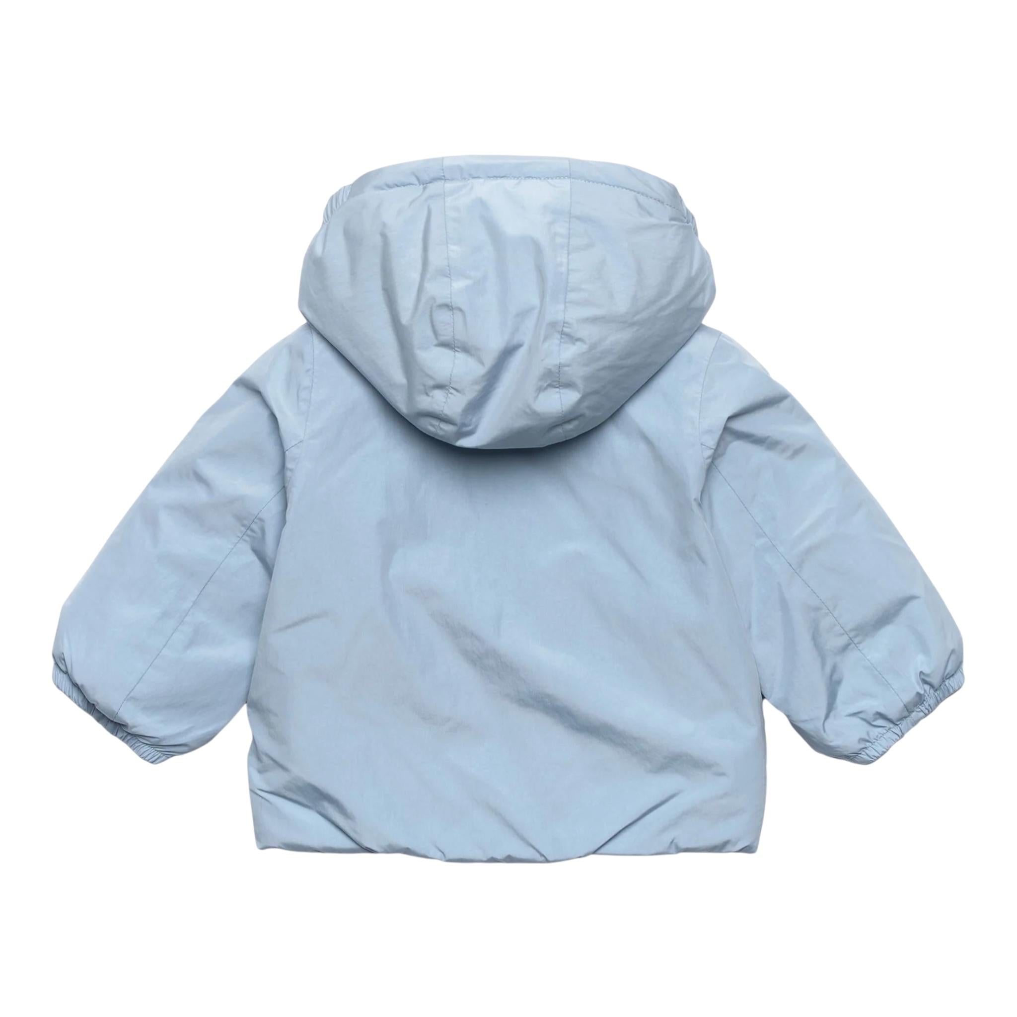 K-WAY giubbino tinta unita con cappuccio Azzurro per Neonato K4137VW AZZURRO K-WAY