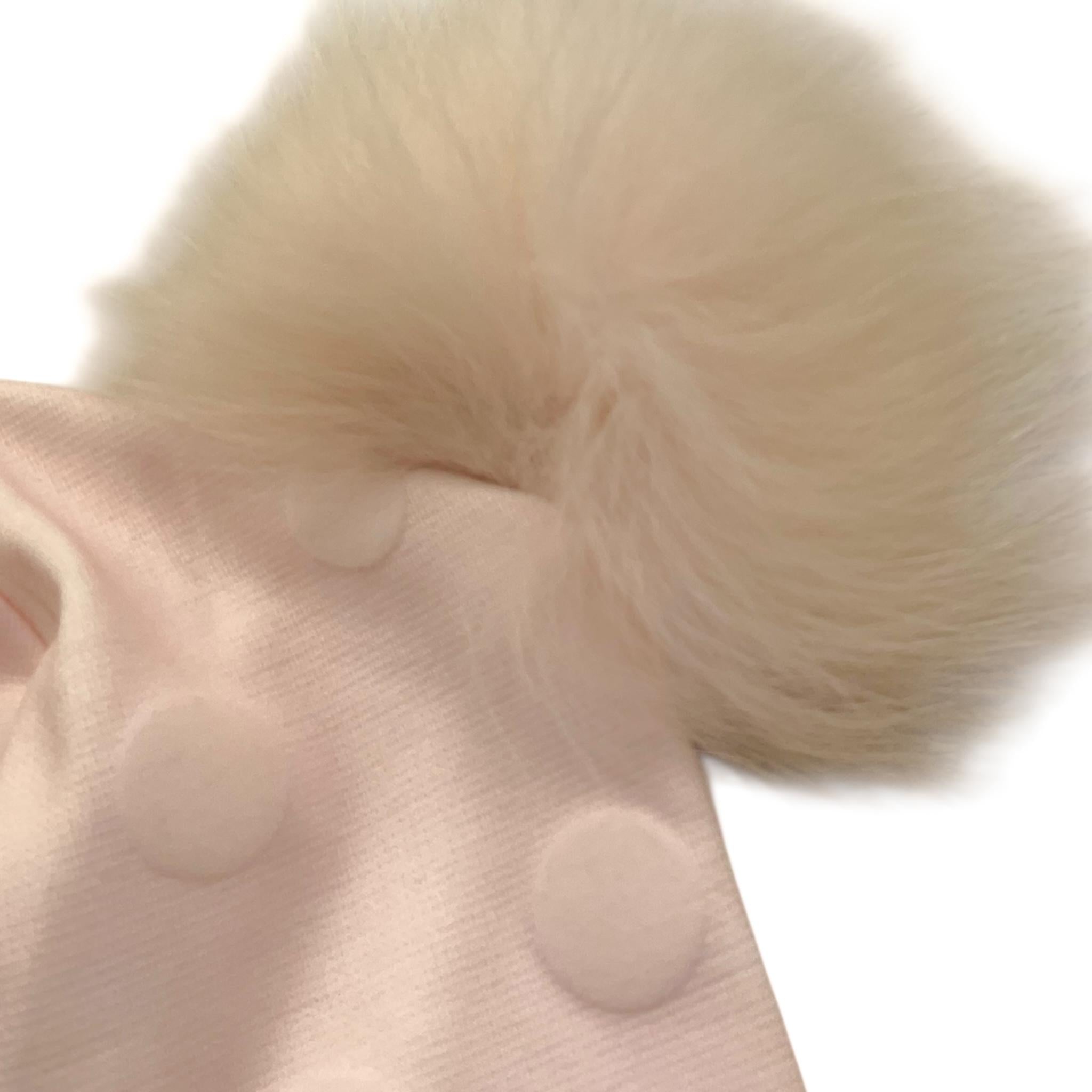 NINNAOH cappello tinta unita con pon pon Rosa per Neonata I2305 ROSA NINNAOH