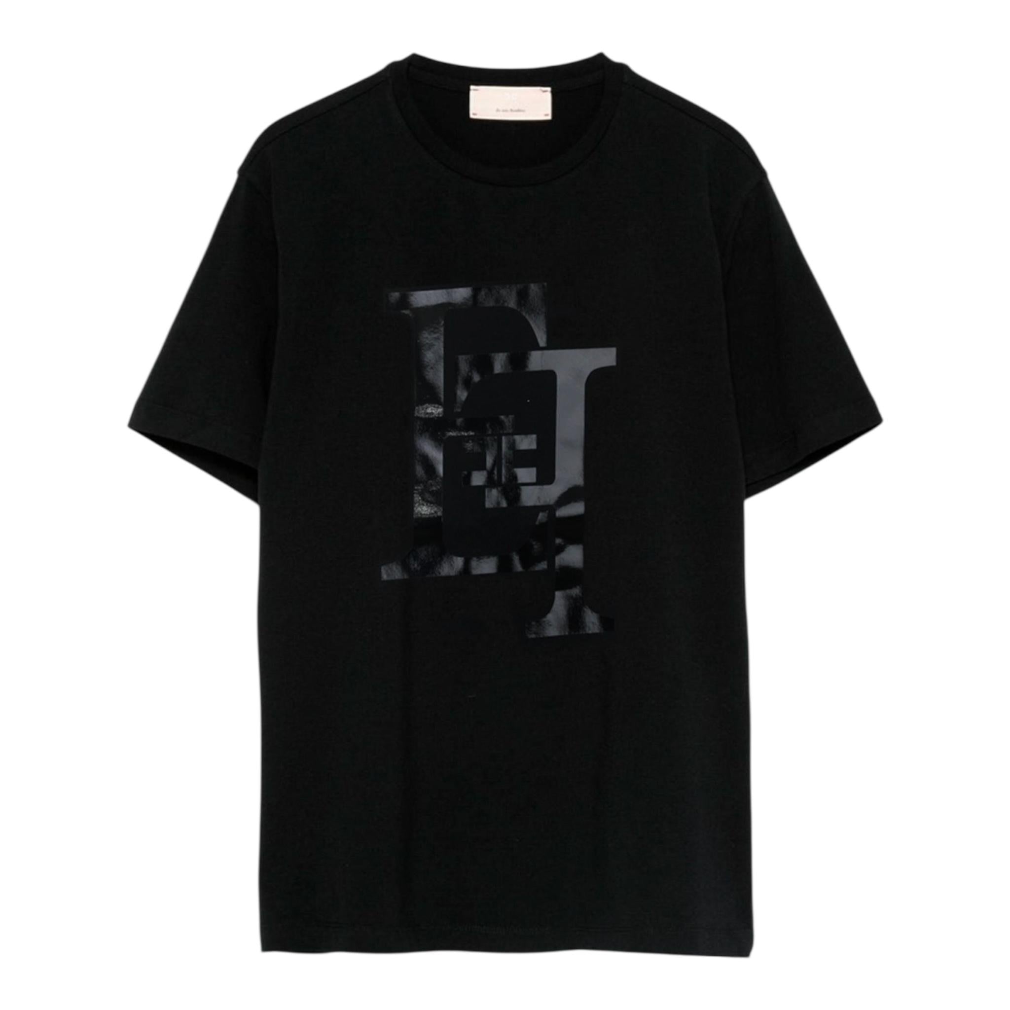 ELISABETTA FRANCHI t-shirt girocollo tinta unita con stampa Nero per Bambina EFTS217 NERO ELISABETTA FRANCHI